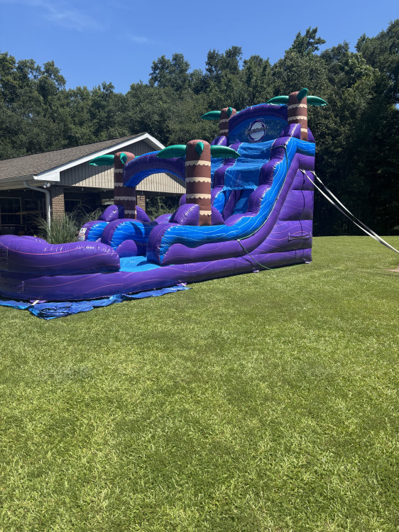 NEW!!! 18ft Purple Hurricane - Inflated Pool