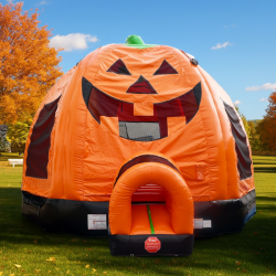 NEW!!! Pumpkin Bounce House 🎃